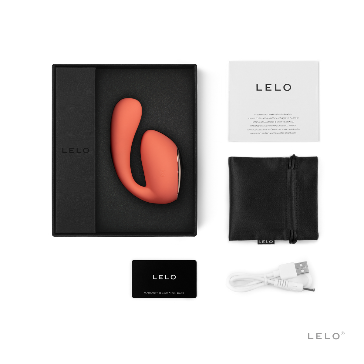 Lelo Ida Wave – App-Connected Rechargeable G-Spot Massager with WaveMotion Technology > Sex Toys > Couples Toys