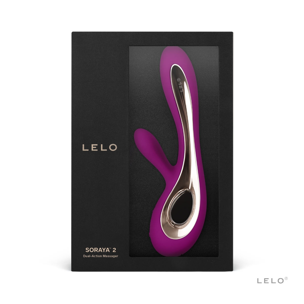 Lelo Soraya 2 Dual Rabbit Vibrator – Body-Safe Silicone Ergonomic Design > Vibrators > Ladies > Rabbit