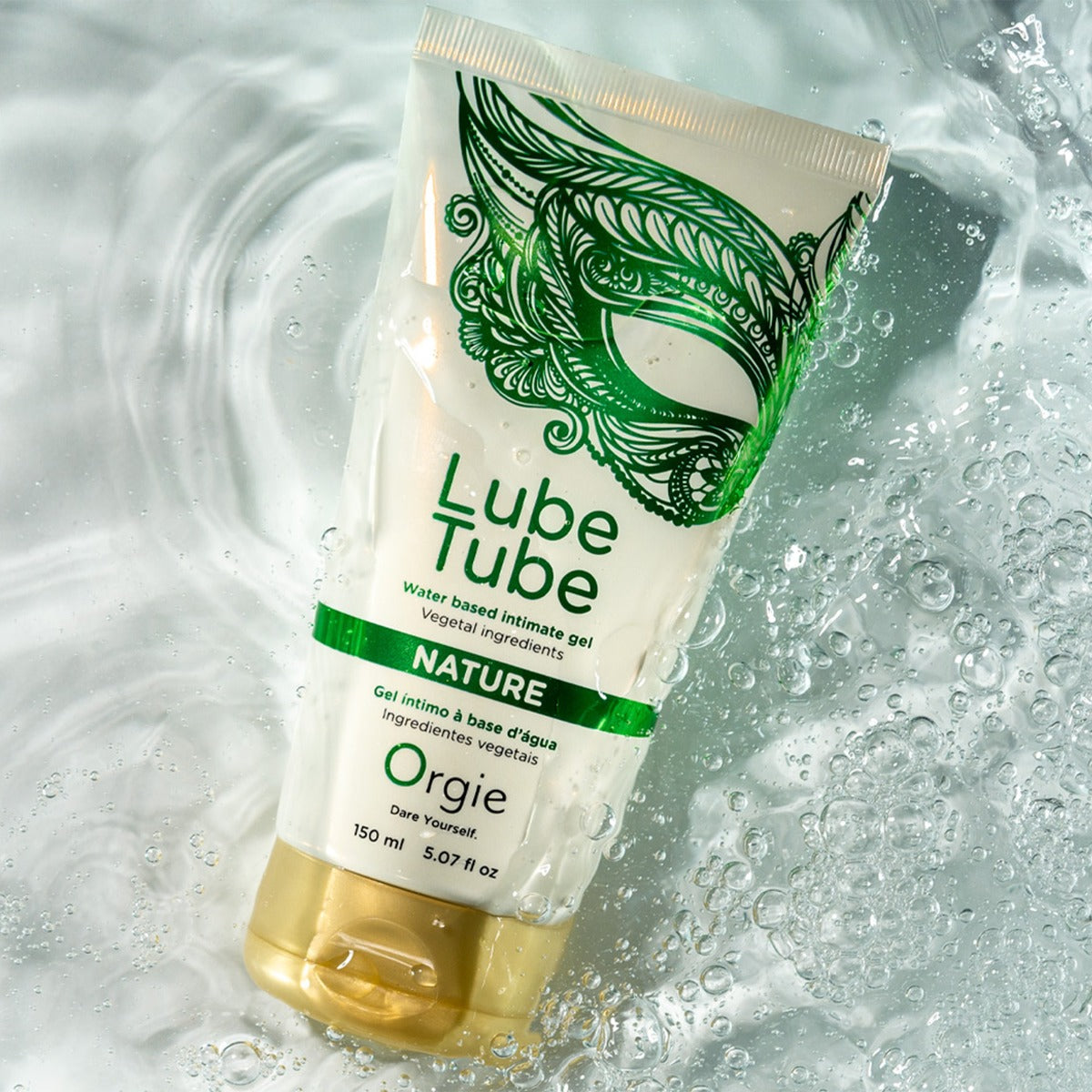 Orgie Lube Tube Nature – Water-Based Fragrance-Free Lubricant 150mL > Lube > Water Based
