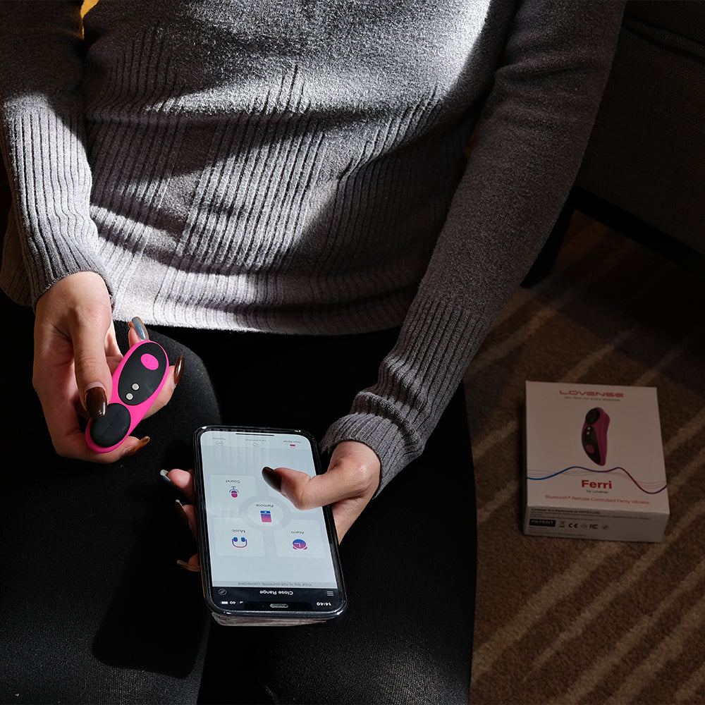 Lovense Ferri – Compact Rechargeable Magnetic Clit Vibrator Panties > Sex Toys For Ladies > Panty Vibes