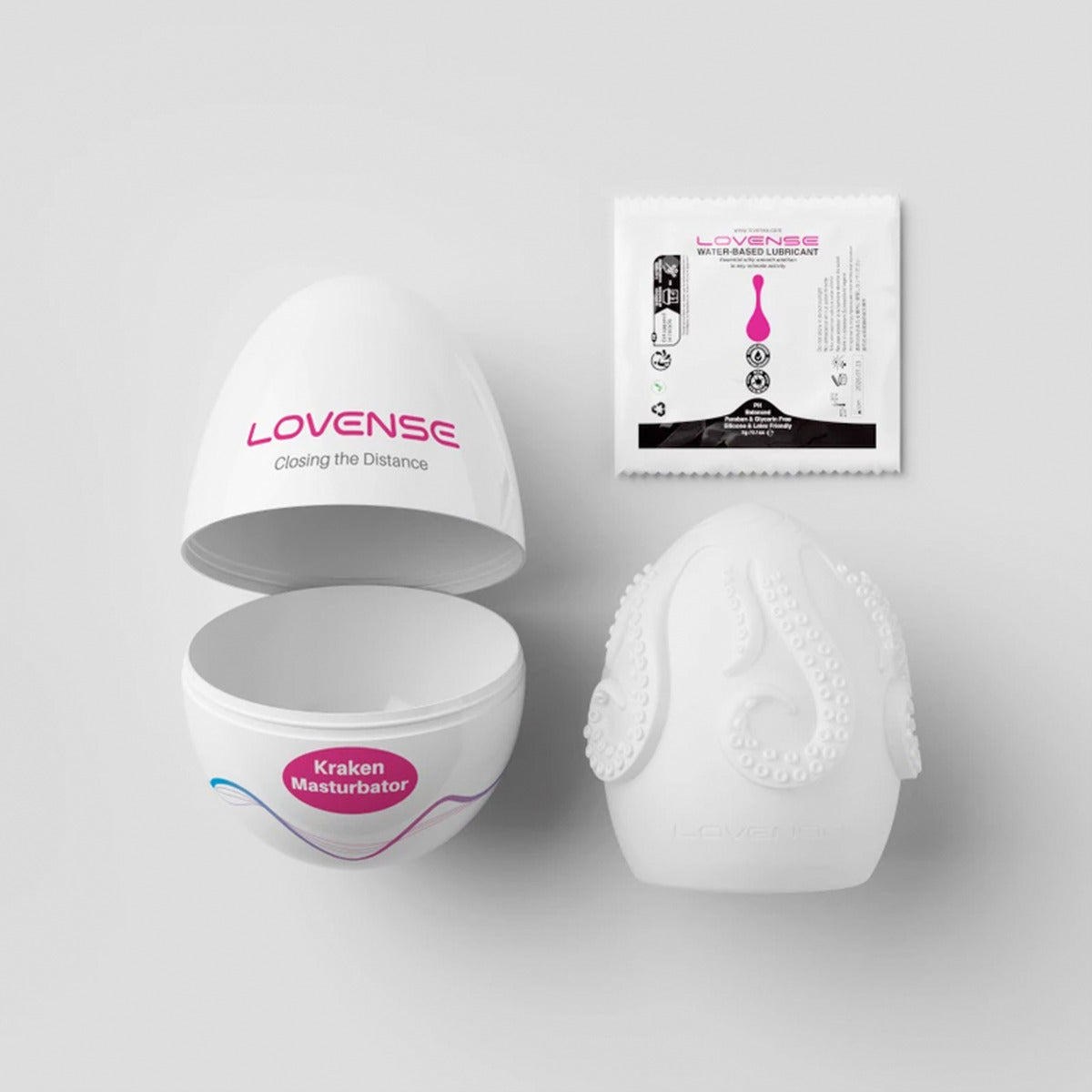 Lovense Kraken Single – Stretchable TPE Disposable Masturbator Stretches Up to 20 cm > Sex Toys For Men > Masturbators Cup