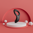 Lovense Diamo Bluetooth Vibrating Cock Ring – Rechargeable Silicone Cock Ring > Cock Ring > Vibrating