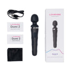 Lovense Domi 2 – Bluetooth Rechargeable Wand Vibrator 9.2 Inches > Sex Toys > Massage Wands