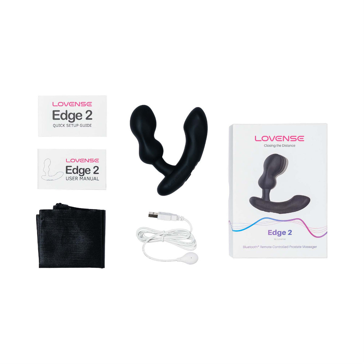 Lovense Edge 2 – Rechargeable Prostate Massager with Strong Vibrations > Anal Range > Prostate Plugs