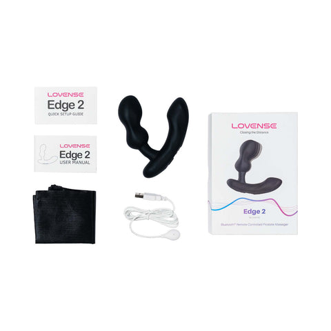Lovense Edge 2 – Rechargeable Prostate Massager with Strong Vibrations > Anal Range > Prostate Plugs
