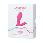 Lovense Flexer Rechargeable Bluetooth Butterfly Vibrator with G-Spot and Clitoral Stimulation > Sex Toys For Ladies > Clitoral Vibrators and Stimulators