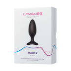 Lovense Hush 2 Upgraded Anal Plug Vibrator – Flared Base Silicone Butt Plug > Anal Range > Vibrating Butt Plugs