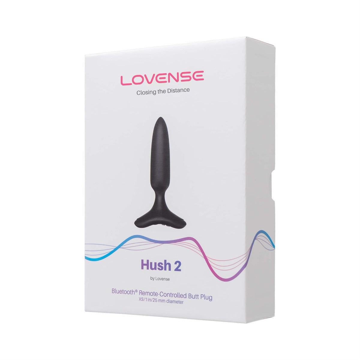 Lovense Hush 2 – Upgraded Flared Base Anal Plug Vibrator > Anal Range > Vibrating Butt Plugs