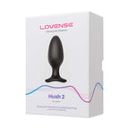 Lovense Hush 2 Upgraded Flared Base Rechargeable 2.25 Inch Anal Plug Vibrator > Anal Range > Vibrating Butt Plugs