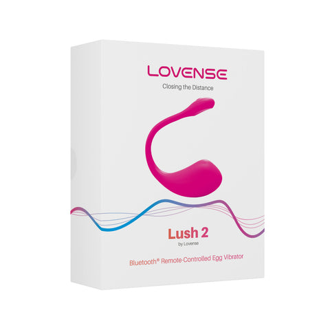 Lovense Lush 2 Rechargeable App Remote Control Powerful Vibrator > Sex Toys For Ladies > G-Spot Vibrators