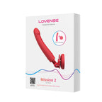 Lovense Mission 2 – Touch-Sense Technology Rechargeable G-Spot Vibrator > Dildos > Thrusting Dildos