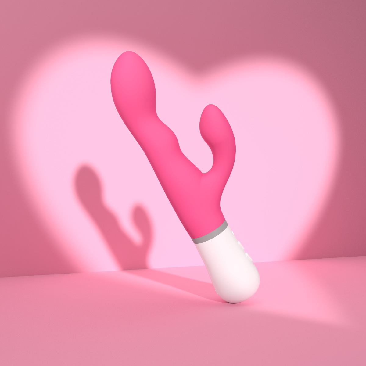 Lovense Nora Rabbit Vibrator – Wave-Shaped Shaft Rotating Head Flexible Clitoral Arm > Vibrators > Ladies > Rabbit