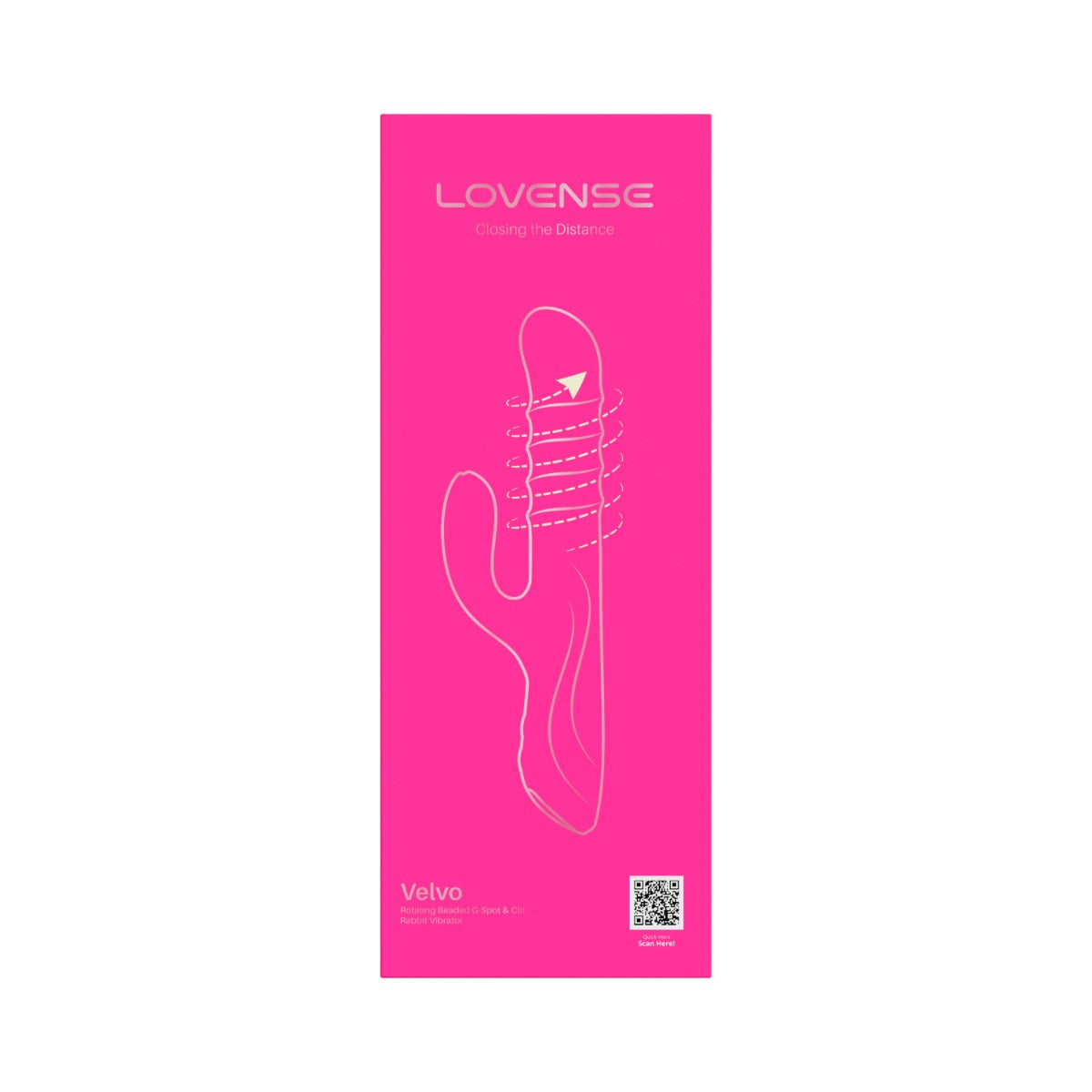 Lovense Velvo - App Enabled Dual Stimulation Rabbit Vibrator > Vibrators > Ladies > Rabbit