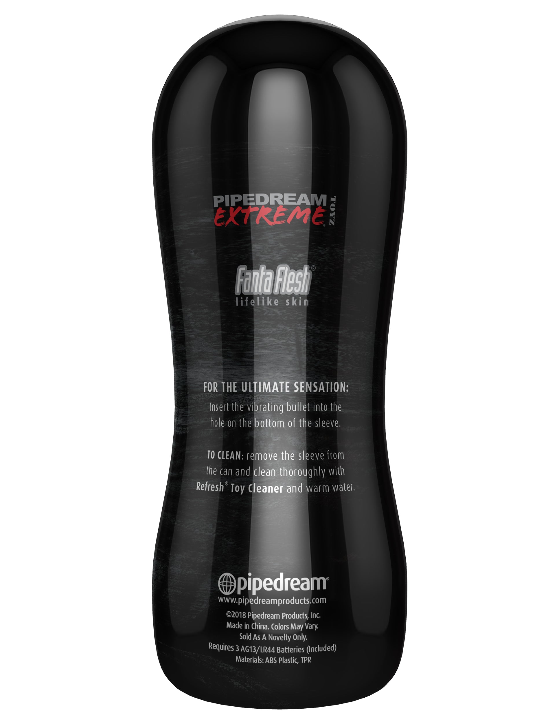 Pipedream Extreme Toyz Elite Vibrating Stroker – 6.5 Inches Stroker Pussy Flesh > Sex Toys For Men > Masturbators > Vibrating