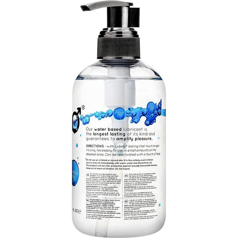 Lubido 250ml Paraben Free Water Based Intimate Lubricant with Pump Dispenser Water Based Lube