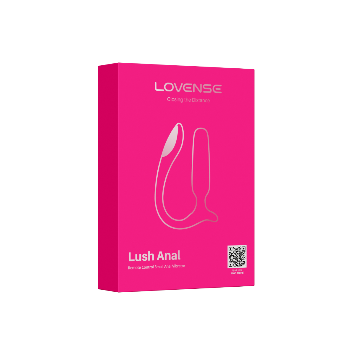 Lovense Lush Anal Remote Controlled Silicone Butt Plug > Anal Range > Vibrating Butt Plugs