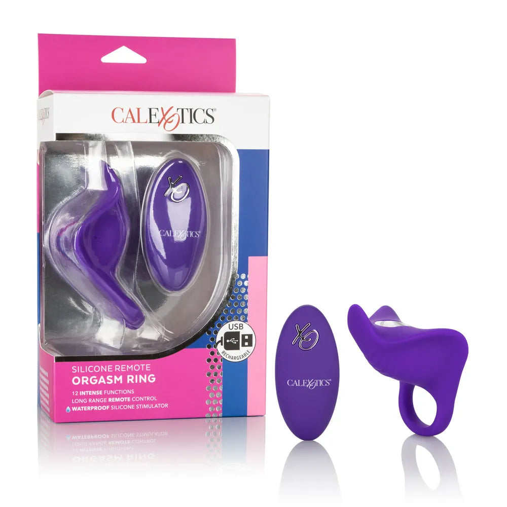 Silicone Remote-Controlled Orgasm Ring – Silicone Remote-Controlled Orgasm Ring > Cock Ring > Vibrating