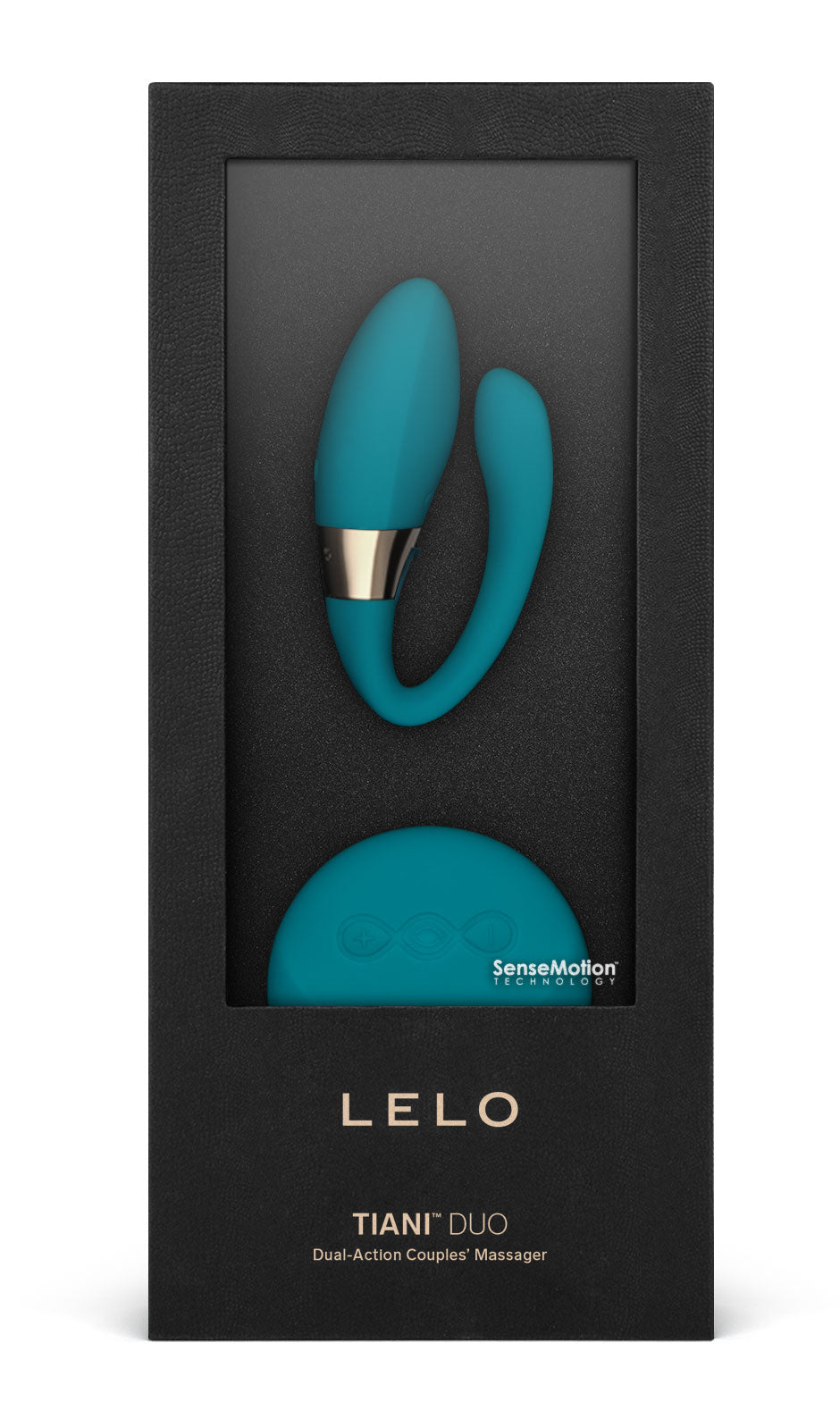 Lelo Tiani Duo Couples Massager Ocean Blue Default Title STIMULATORS