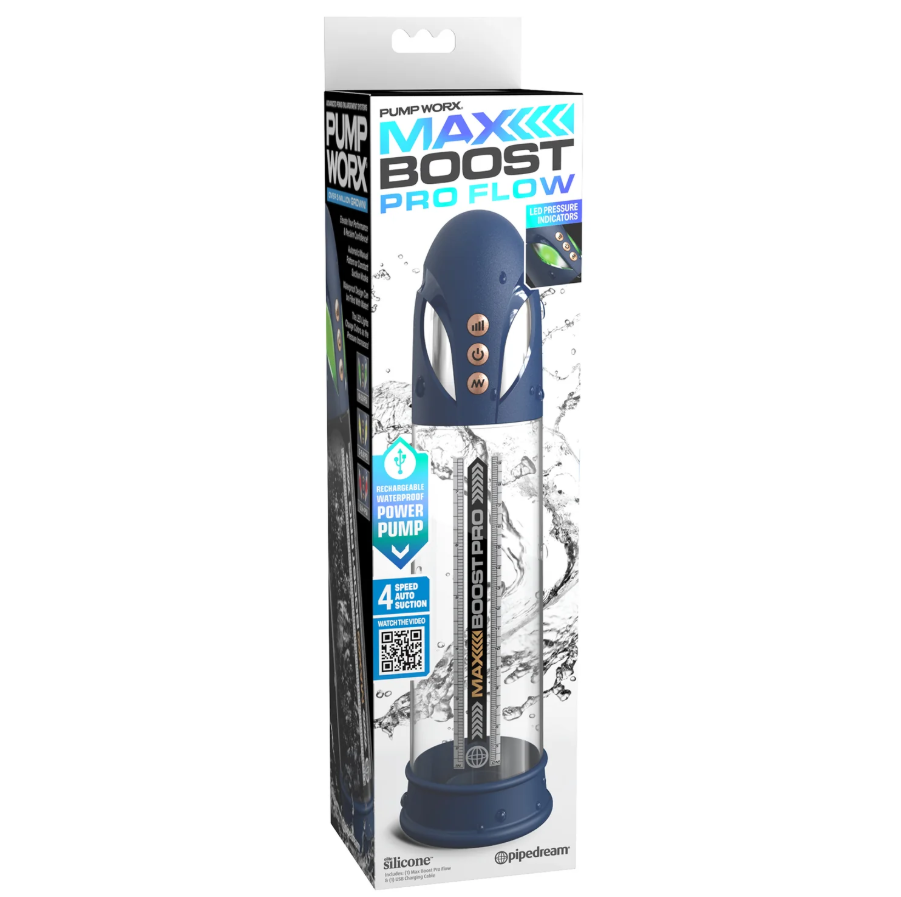 Pump Worx Max Boost Pro Flow Premium Penis Pump > Pumps > Penis Pumps Electric
