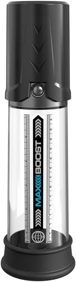Pump Worx Max Boost – 7 Inch Insertable Penis Pump with Vacuum Pressure Technology > Pumps > Penis Pumps Electric