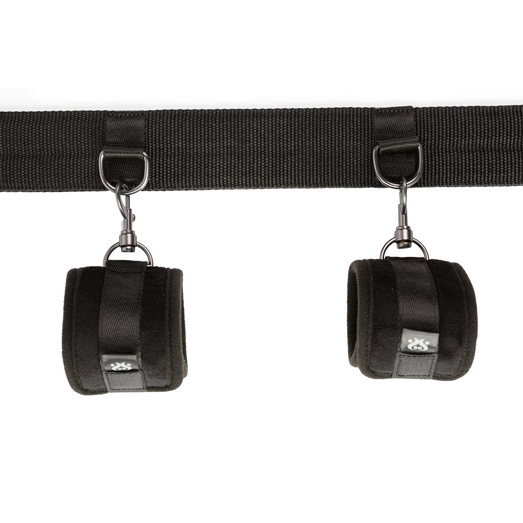 Sei Mio Spread the Love Ankle Spreader Bar with Wrist Cuffs – Restraint Bar Set > Bondage Gear > Restraints