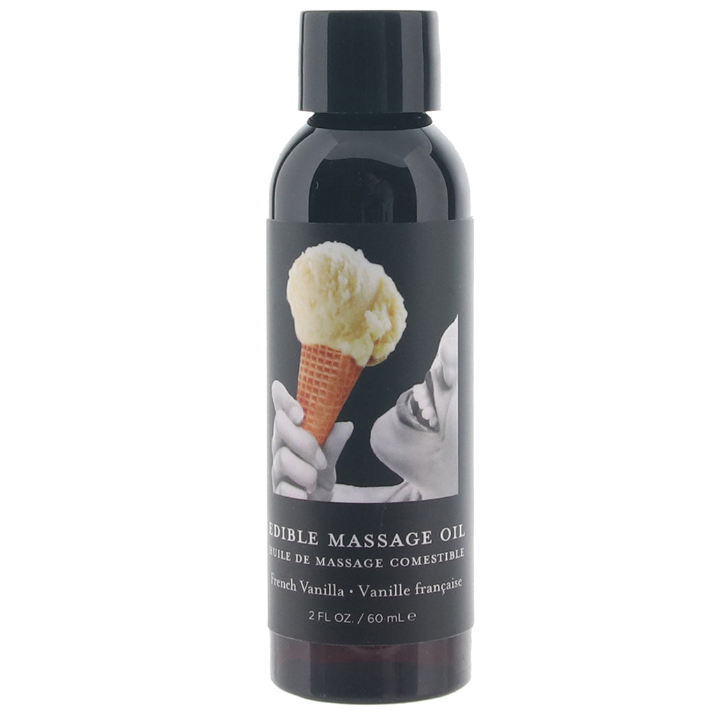 Edible Massage Oil French Vanilla Flavor 59ml Bottle Spa Quality > Essentials > Massage Oil
