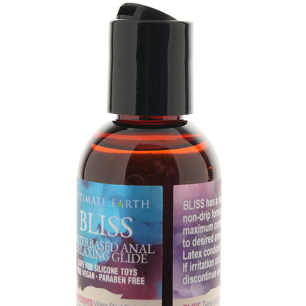 Intimate Earth Bliss Water Based Anal Relaxing Glide 240ml Gel Lubricant > Lube > Anal