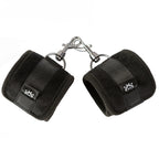SEI MIO Sensually Secured Velvet Padded Wrist Restraints Handcuffs > Bondage Gear > Restraints
