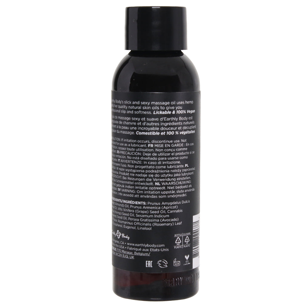 Edible Massage Oil Gushing Grape Flavored 59ml Bottle > Essentials > Massage Oil