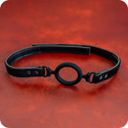 SEI MIO Open Invitation – Sturdy O-Ring Gag with Soft Straps Restraint Toy > Bondage Gear > Gags and Bits