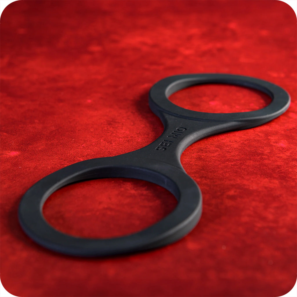Sei Mio Handi-Cuffs Medium Silicone Restraint Cuffs Super Strong Adjustable Wrist Restraints > Bondage Gear > Restraints