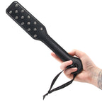 SEI MIO Studdy Hard Leather Paddle with Metal Studs – Punishment Paddle > Bondage Gear > Paddles