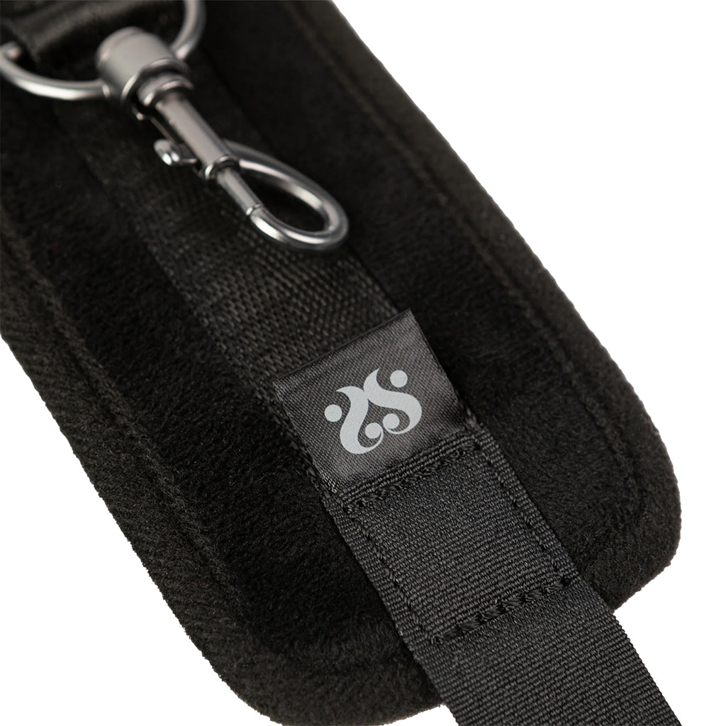 SEI MIO Sensually Secured Velvet Padded Wrist Restraints Handcuffs > Bondage Gear > Restraints