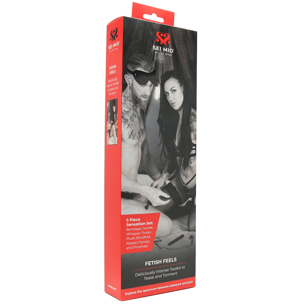 SEI MIO Sensuous 5-Piece Kinky Kit – Fetish Feels Sensation Play Kit > Bondage Gear > Bondage Kits