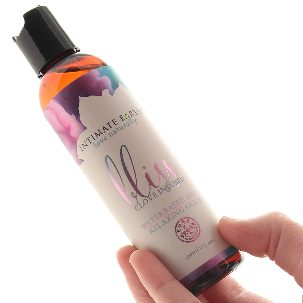 Intimate Earth Bliss Water Based Anal Relaxing Glide – Natural Clove Infused 120ml Lubricant > Lube > Anal