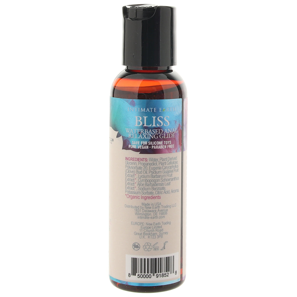 Intimate Earth Bliss Water-Based Anal Glide 60ml Lubricant > Lube > Anal