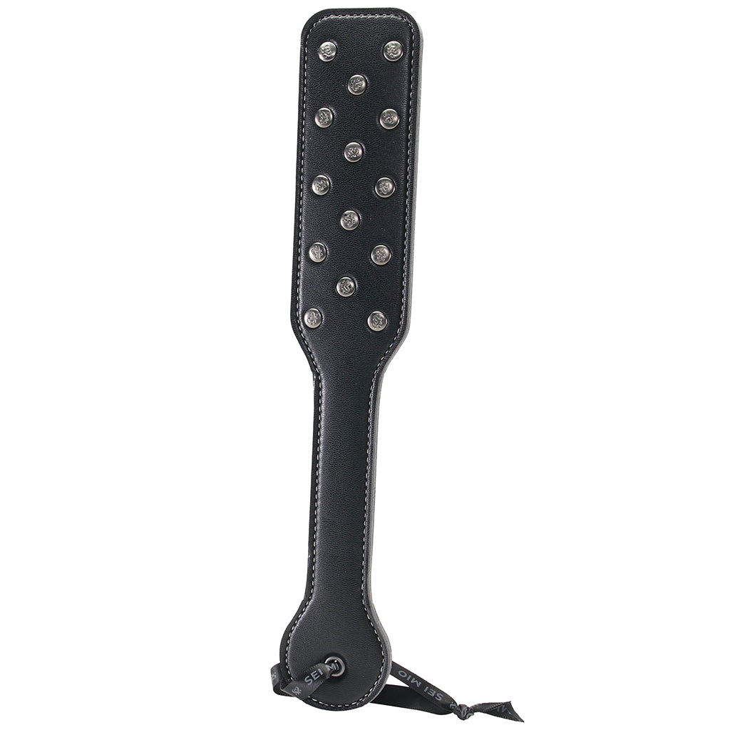SEI MIO Studdy Hard Leather Paddle with Metal Studs – Punishment Paddle > Bondage Gear > Paddles