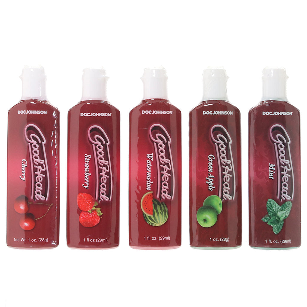 Goodhead Oral Delight Gel 1 Ounce 5 Pack 28g ea > Lube > Oral Gels & Sprays