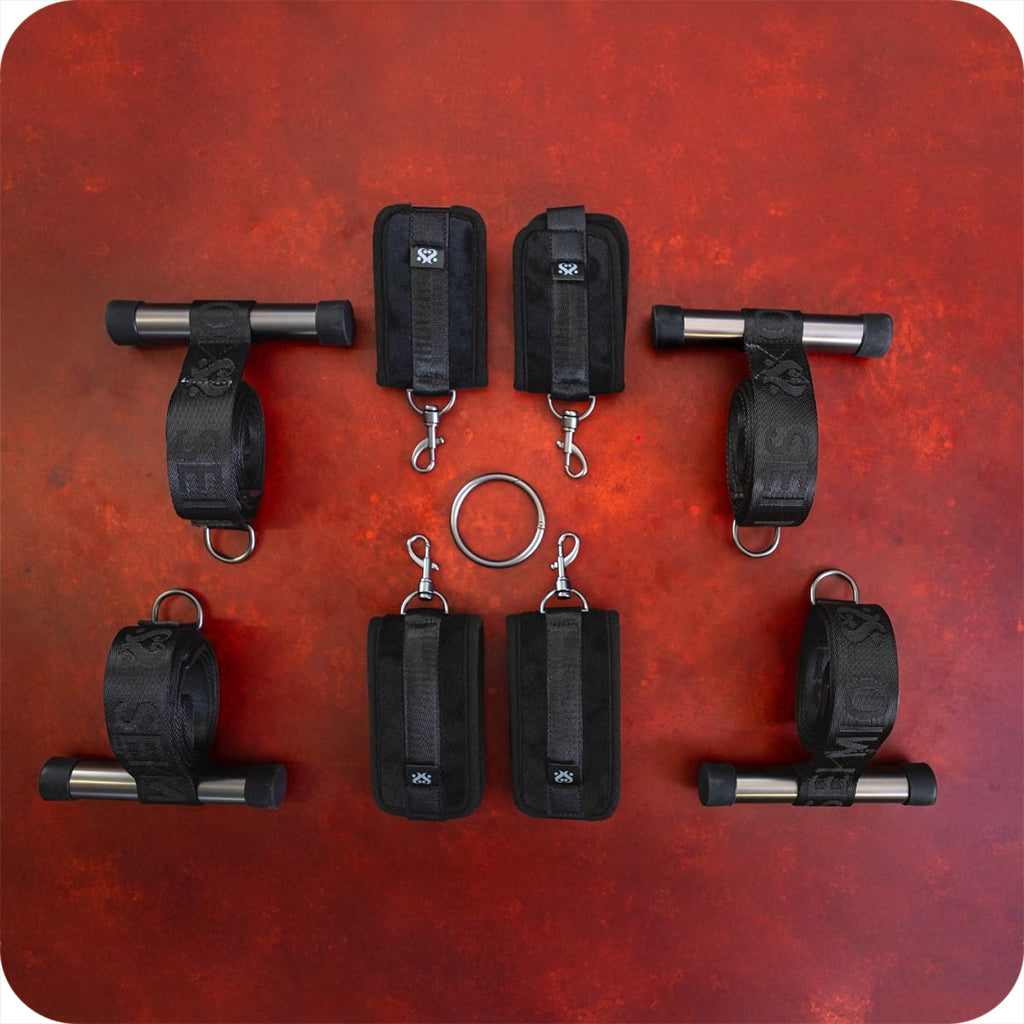 SEI MIO Cross the Threshold Adjustable Door-Based Bondage Cross System Restraint > Bondage Gear > Restraints