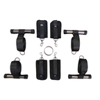 SEI MIO Cross the Threshold Adjustable Door-Based Bondage Cross System Restraint