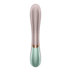 Satisfyer Hot Lover Warming Dual-Stim Vibrator Green