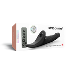 Strap On Me Multi Orgasm Medium Realistic Silicone Dildo Black Transparent Sex Toy Black Tr M > Dildos > Realistic Dildos