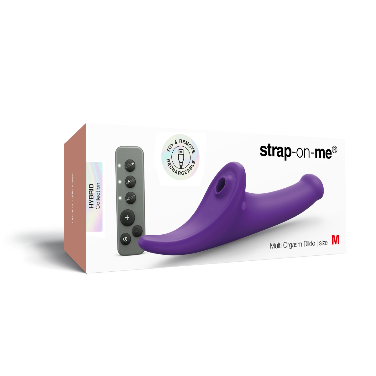 Strap On Me Multi Orgasm Dildo Medium Black Transparent – Body-Safe Material Dildo Purple Tr S Strap On Me