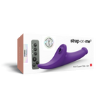 Strap On Me Multi Orgasm Dildo Medium Black Transparent – Body-Safe Material Dildo Purple Tr S > Sex Toys For Men > Penis Sleeves