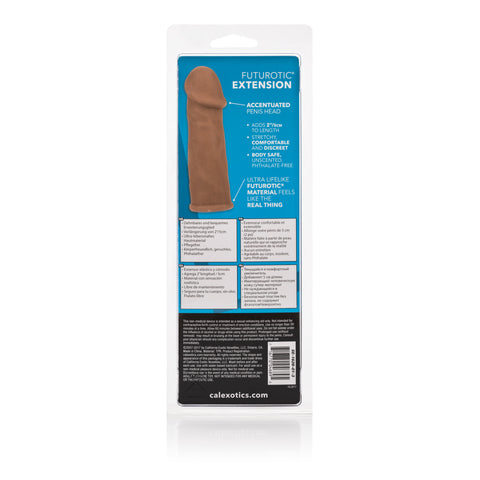 Futurotic Penis Extender Brown Brown SLEEVES