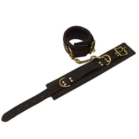 BOUND Nubuck Leather Ankle Restraints – Adjustable Leather Ankle Restraints Default Title Restraints