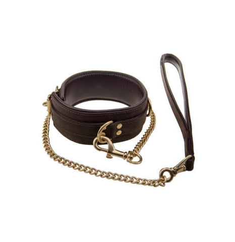 Bound Nubuck Leather Leash – Durable 108.6cm Heavy Duty Leather Leash > Bondage Gear > Collars & Leashes