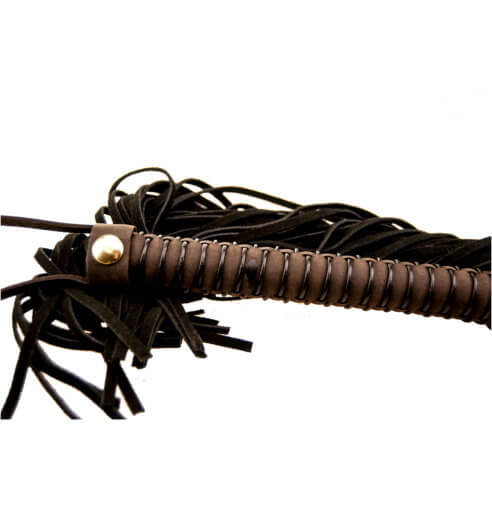 BOUND Nubuck Leather Flogger – High-Quality Leather Flogger Whips