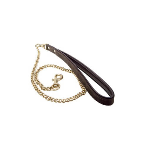 Bound Nubuck Leather Leash – Durable 108.6cm Heavy Duty Leather Leash Secondary image