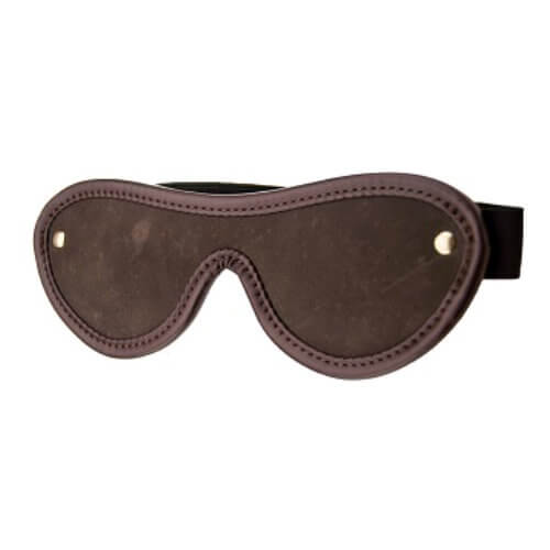 BOUND Nubuck Leather Blindfold – High-Quality Durable Blindfold Blindfold